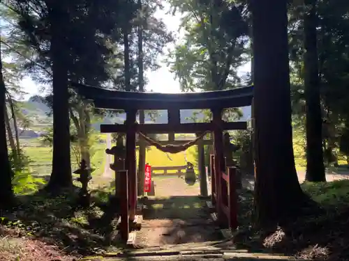 大宮温泉神社の鳥居