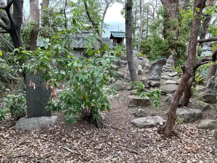石山寺の庭園