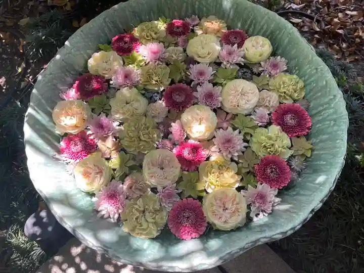 行田八幡神社の手水舎