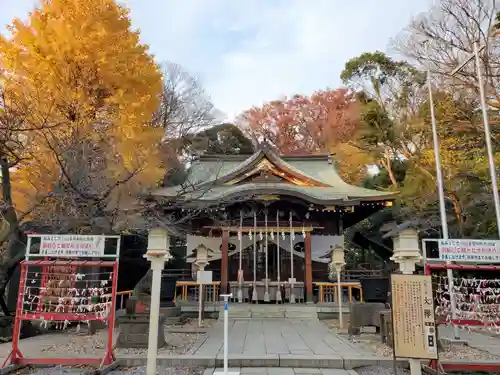 鎮守氷川神社の本殿