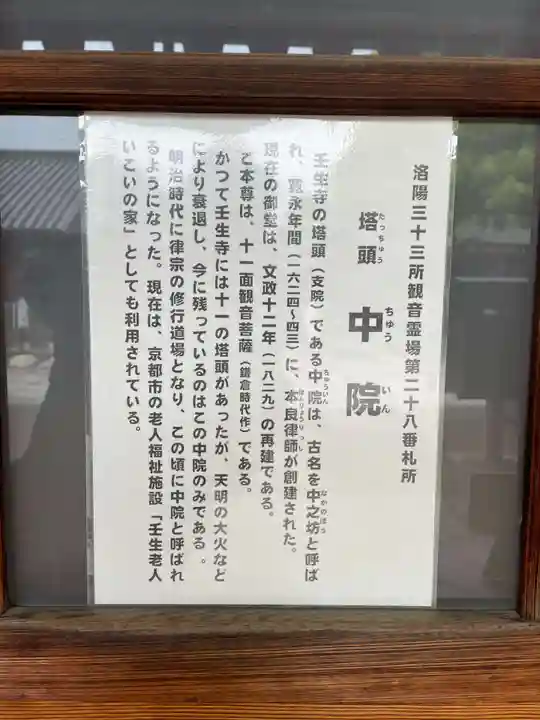 中院(壬生寺塔頭)(京都府)
