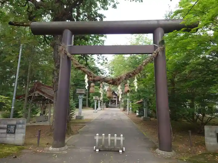 芽室神社の鳥居