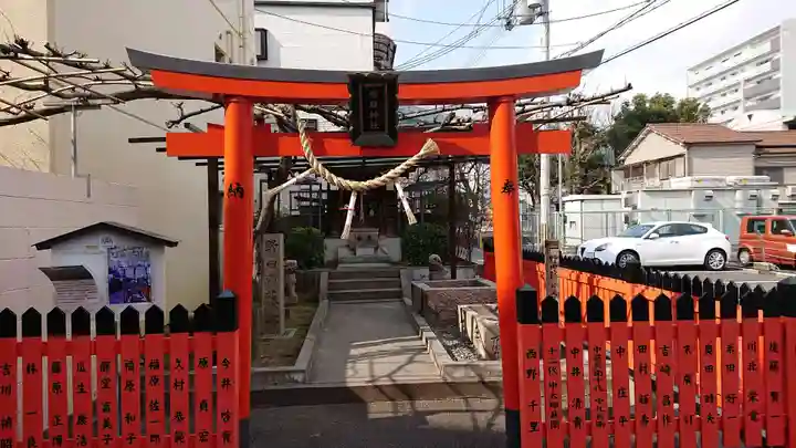 藤之宮 春日神社(野田の藤跡)の鳥居