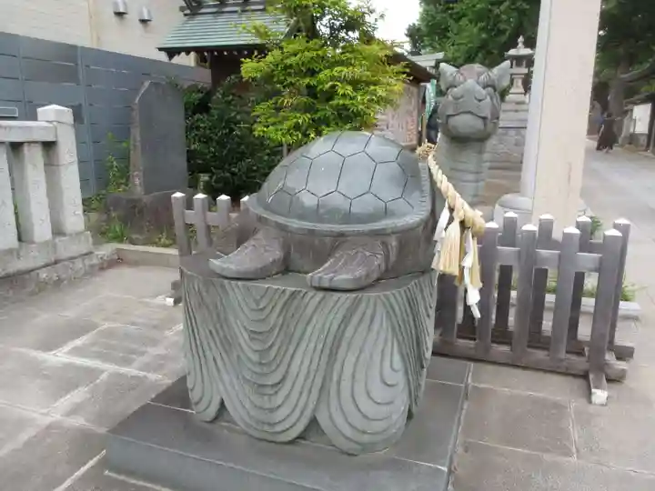 亀有香取神社の狛犬