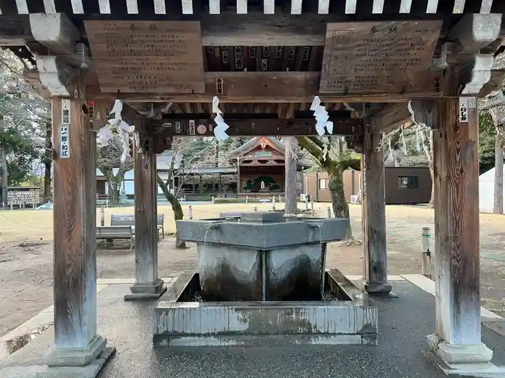 武田神社の手水舎