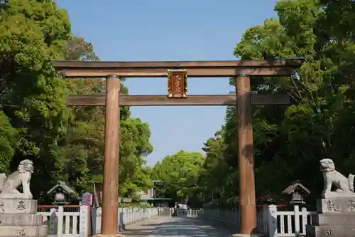 和泉國一之宮　大鳥大社の鳥居