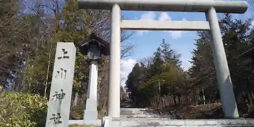 上川神社の鳥居