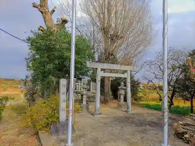 神明神社のその他建物