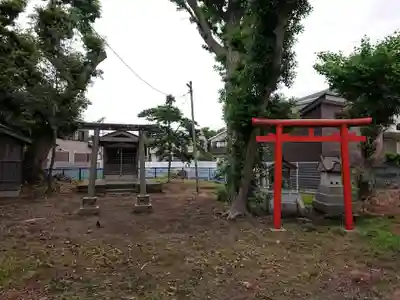 西町八幡神社の鳥居