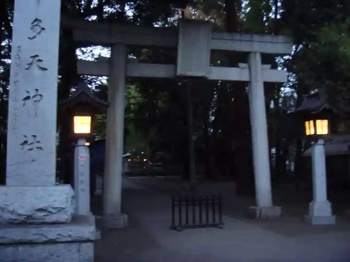 布多天神社の鳥居