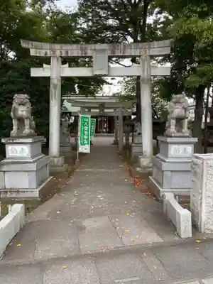 入間野神社の鳥居