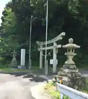 倭白山比咩神社の鳥居