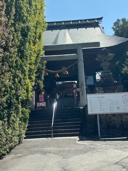 産泰神社の鳥居