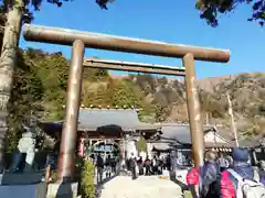 大山阿夫利神社の鳥居