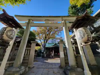 鐵砲洲稲荷神社の鳥居
