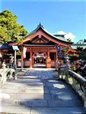 風浪宮の山門・神門