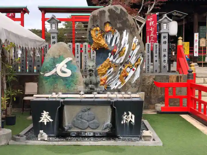 白崎八幡宮の手水舎