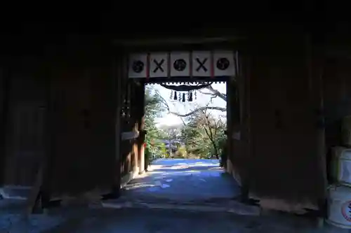 二本松神社の山門・神門