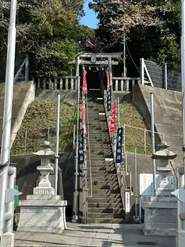 青木神社の鳥居