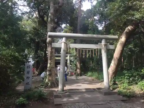 息栖神社の鳥居