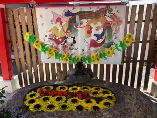 別小江神社の手水舎