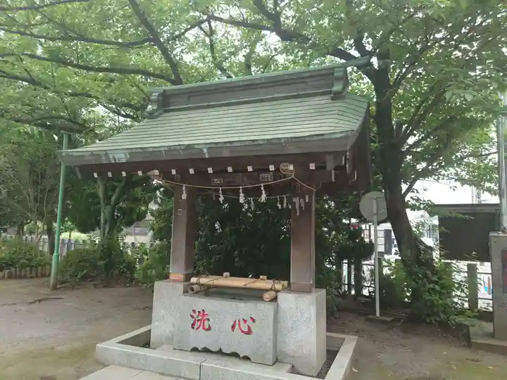 奥戸天祖神社の手水舎