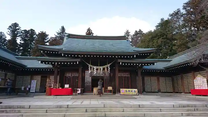 茨城縣護國神社の本殿・本堂