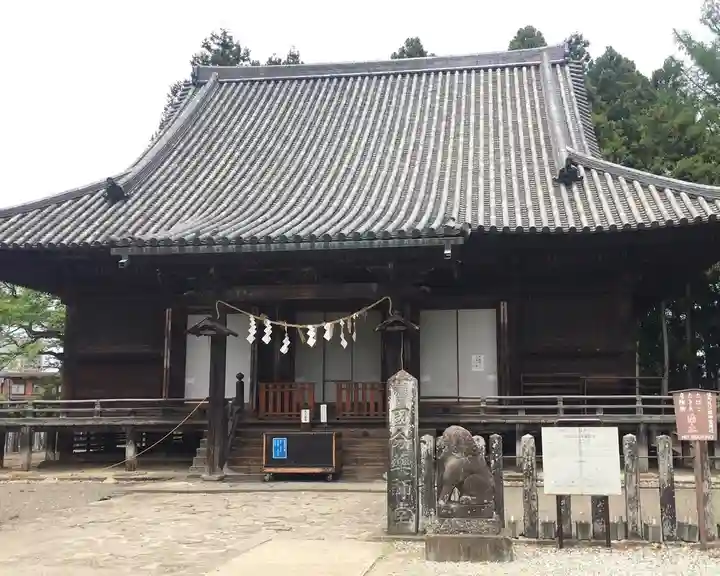 陸奥国分寺薬師堂の本殿・本堂
