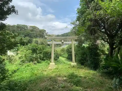 金比羅神社の鳥居