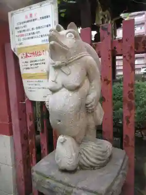 柳森神社の狛犬
