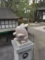 岡崎神社の狛犬
