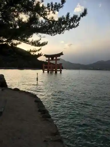 厳島神社の鳥居