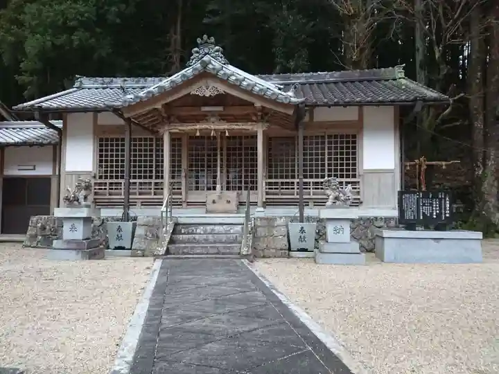 上長瀬國津神社の本殿・本堂