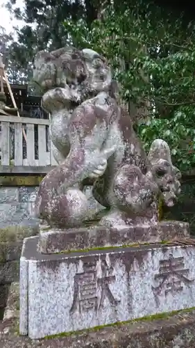 気多若宮神社の狛犬