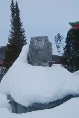 栗山天満宮の狛犬