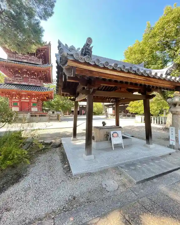 鶴林寺の手水舎