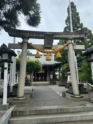 奥田神社の鳥居
