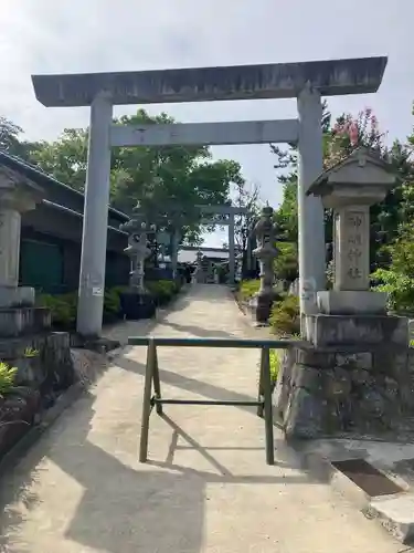 小垣江神明神社の鳥居