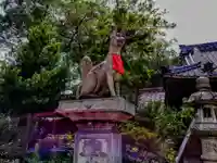 稲荷社(松江稲荷社)の狛犬