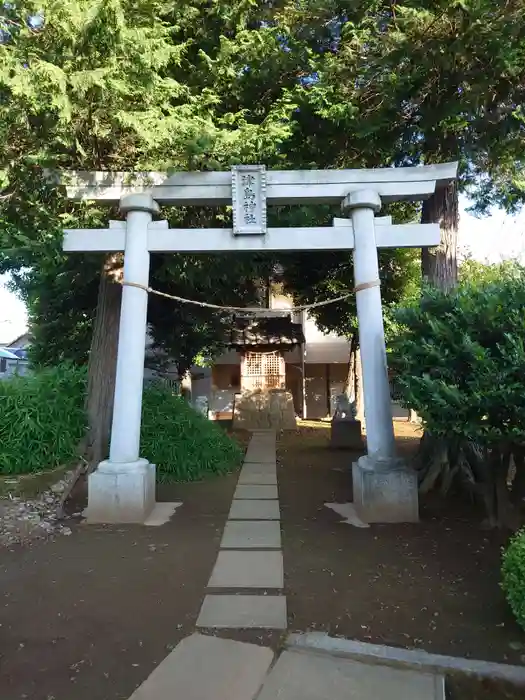 津島神社の鳥居