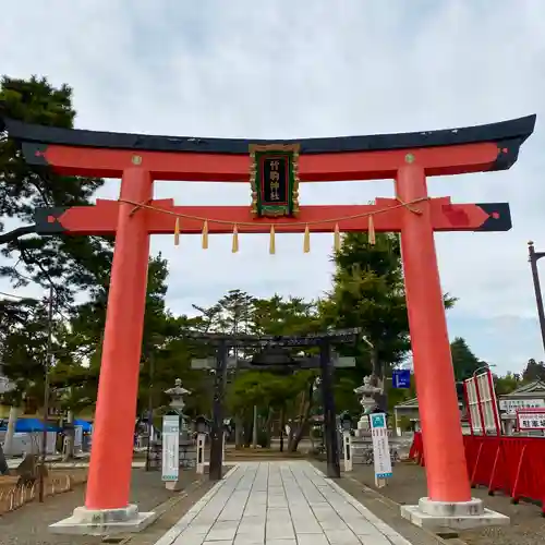 竹駒神社の鳥居