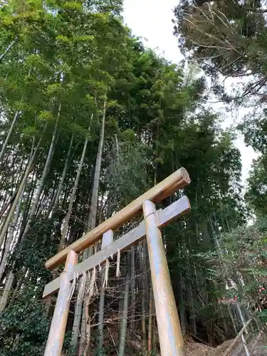 諏訪神社の鳥居