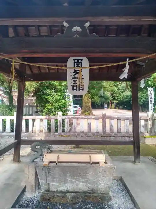 手力雄神社の手水舎