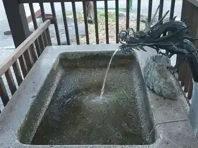 豊平神社の手水舎