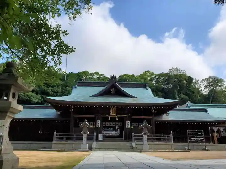 多井畑厄除八幡宮の本殿・本堂