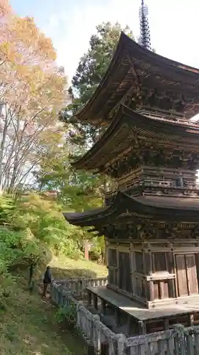 国宝 大法寺の塔