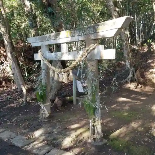 白幡神社の鳥居