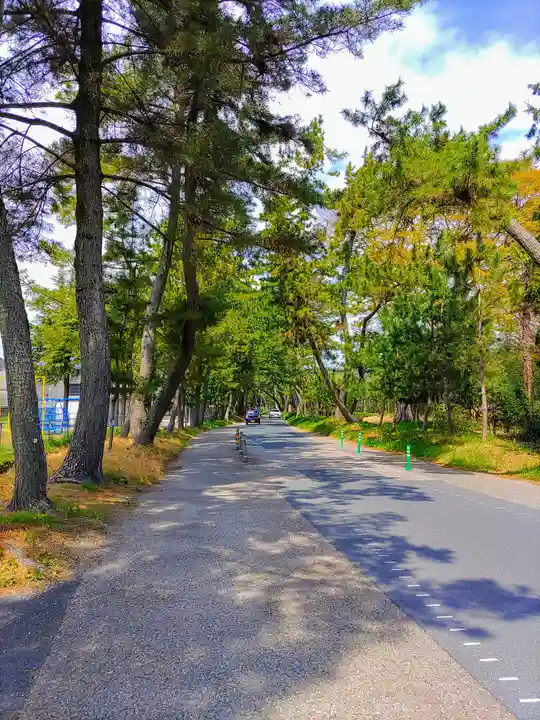 関川社(赤坂町)の周辺