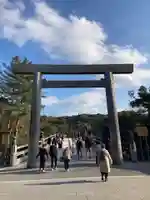 伊勢神宮内宮(皇大神宮)の鳥居