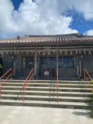 沖宮の本殿・本堂